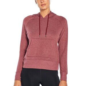 Jessica Simpson Coco Crop Pullover Hoodie Size Small Heather Rhododendron